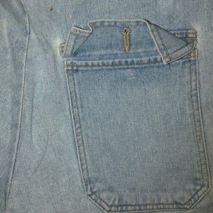 No Excuses Embroidery Denim Shorts